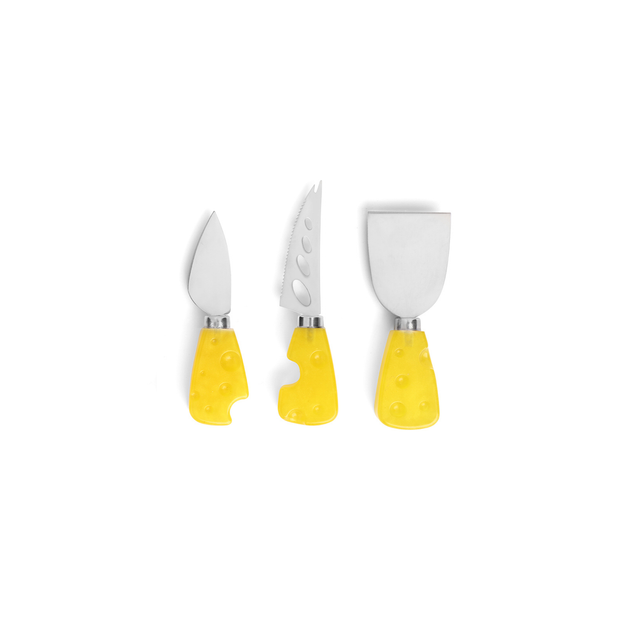 Set x3 de Cuchillos modelo Queso