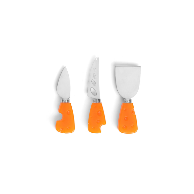 Set x3 de Cuchillos modelo Queso