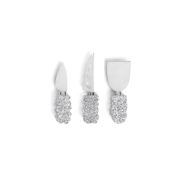 Set x3 de Cuchillos modelo Geoda
