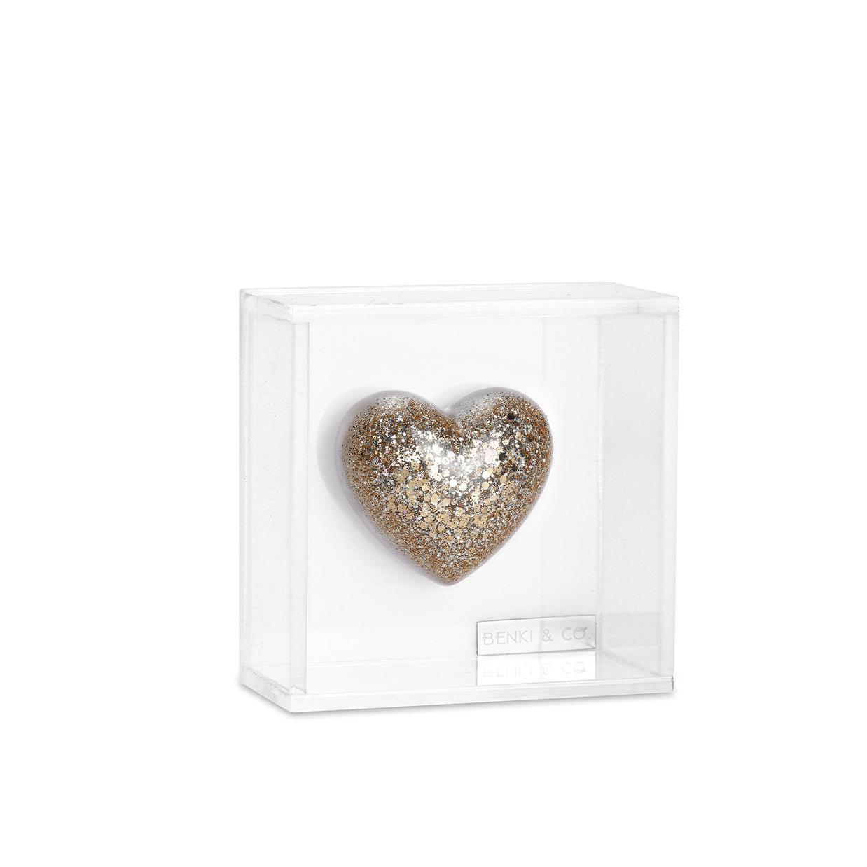 Cuadro Corazón Redondo 9x9x4