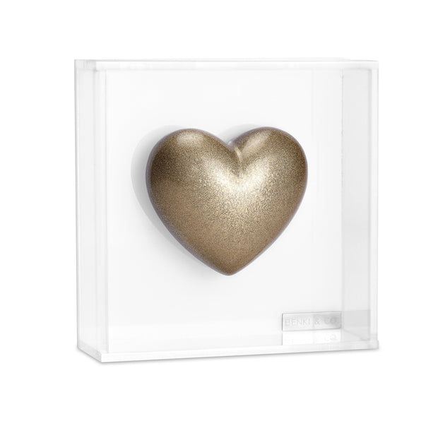 Cuadro Corazón Redondo 13x13x4