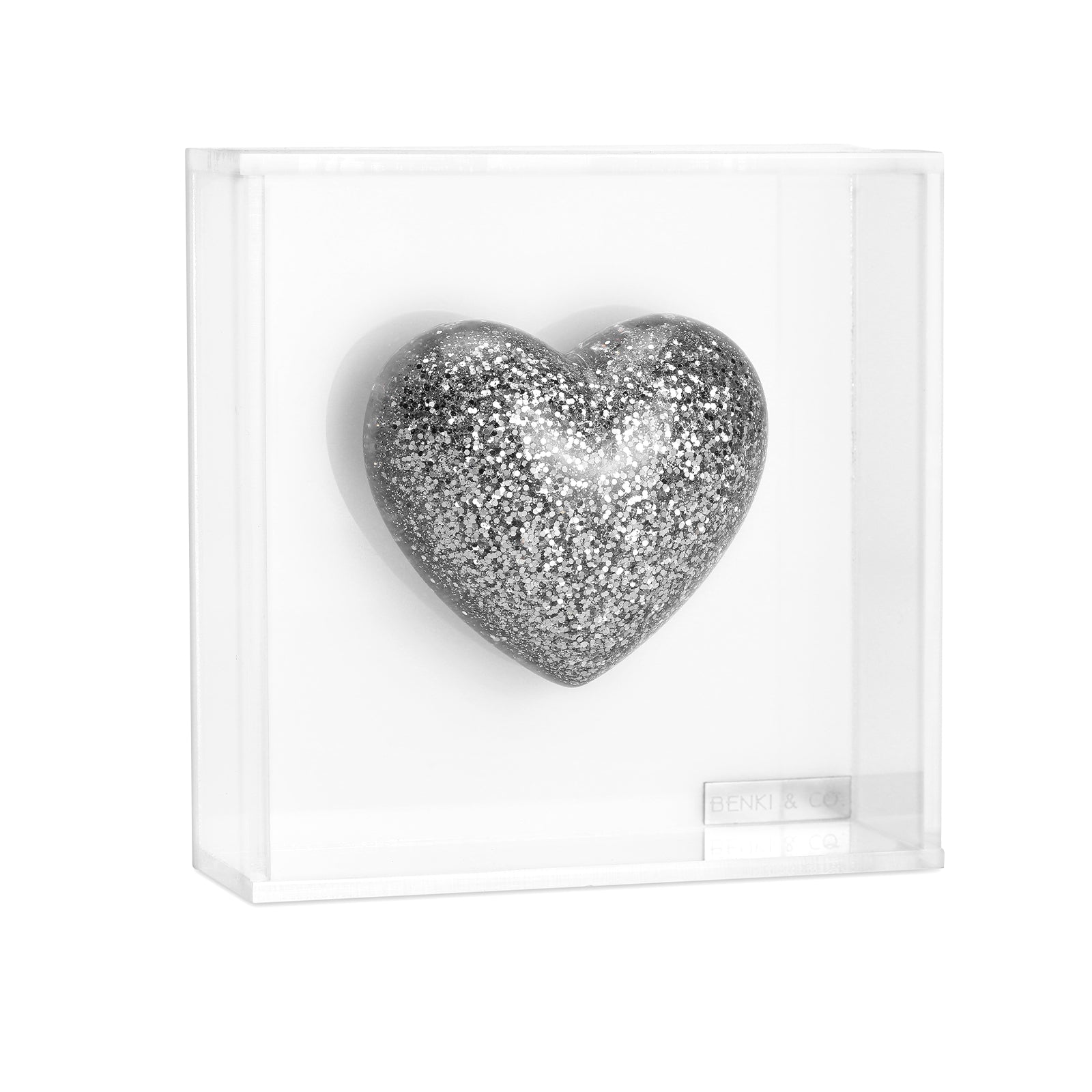 Cuadro Corazón Redondo 13x13x4