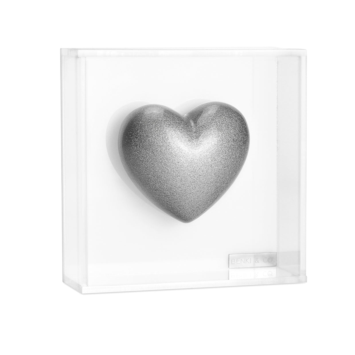 Cuadro Corazón Redondo 13x13x4