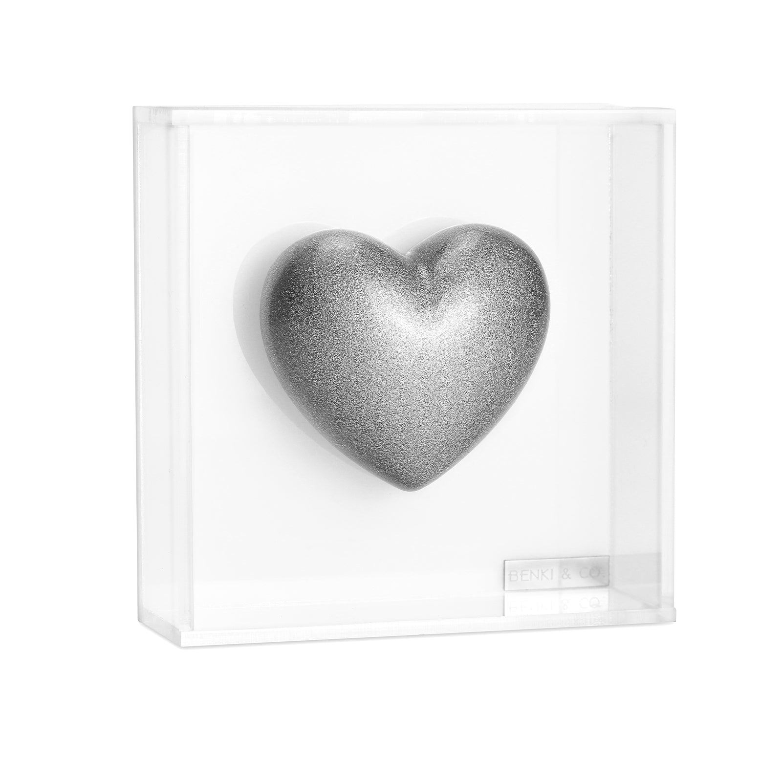 Cuadro Corazón Redondo 13x13x4
