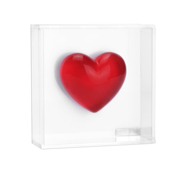 Cuadro Corazón Redondo 13x13x4