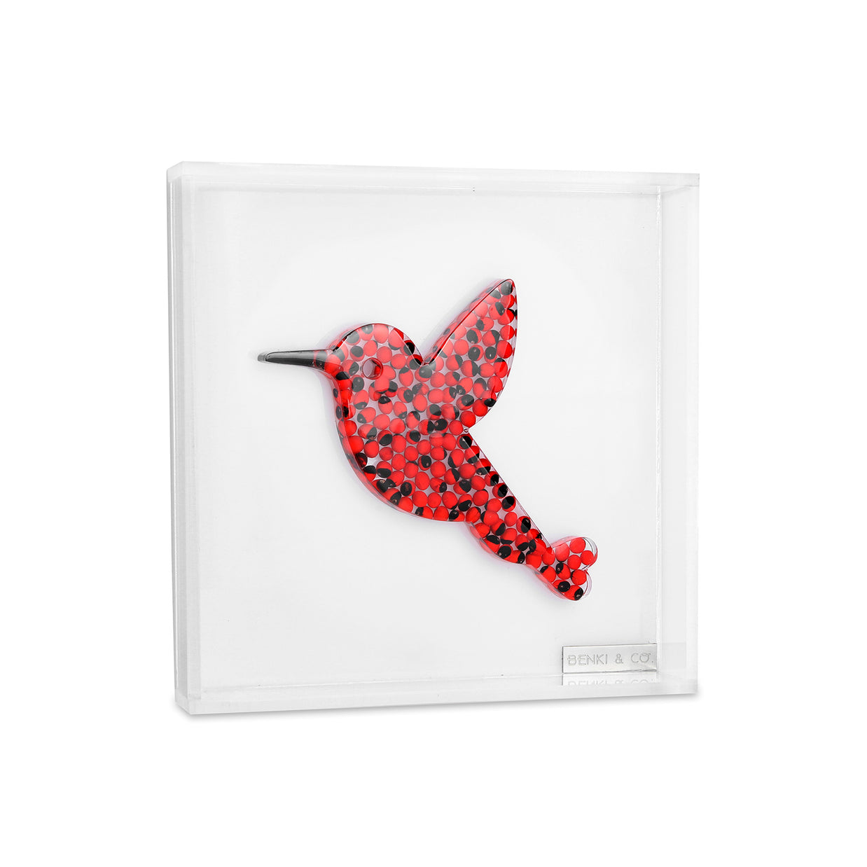 Cuadro Colibrí con Huayruros