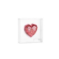 Cuadro Corazón Hexagonal 8x8