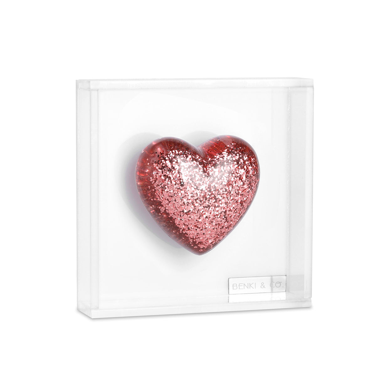 Cuadro Corazón Redondo 13x13x4
