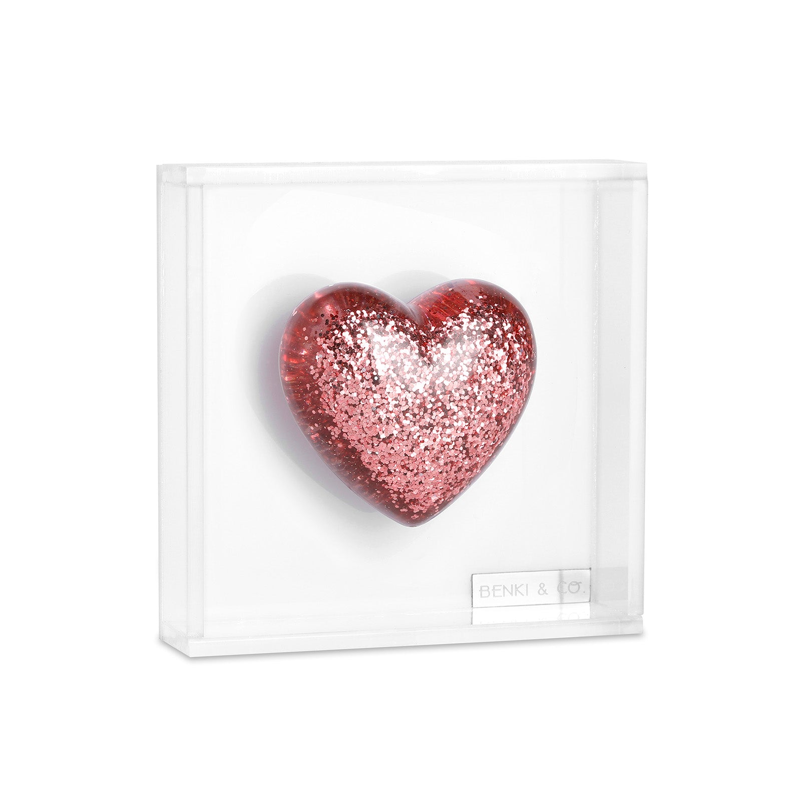 Cuadro Corazón Redondo 13x13x4