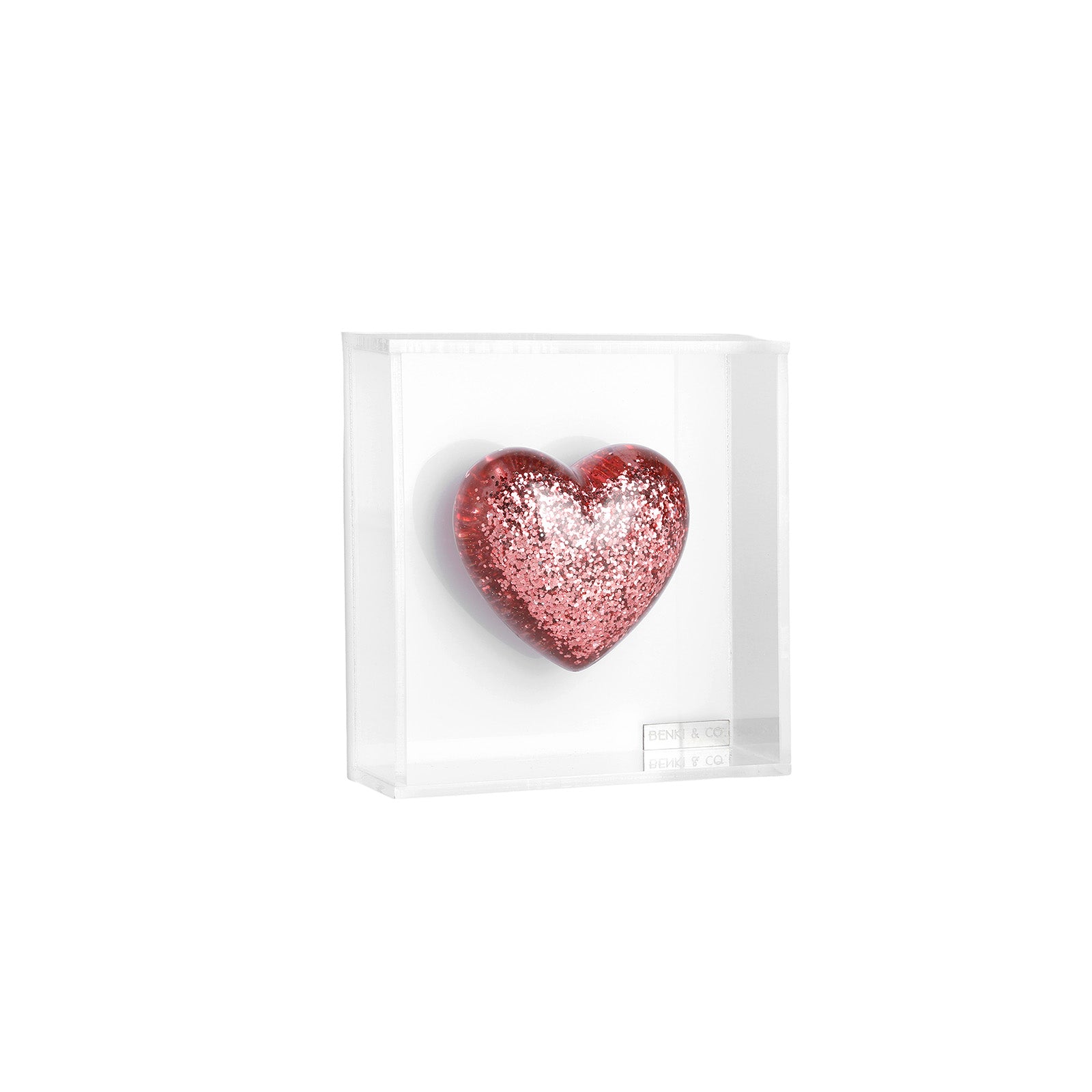 Cuadro Corazón Redondo 9x9x4