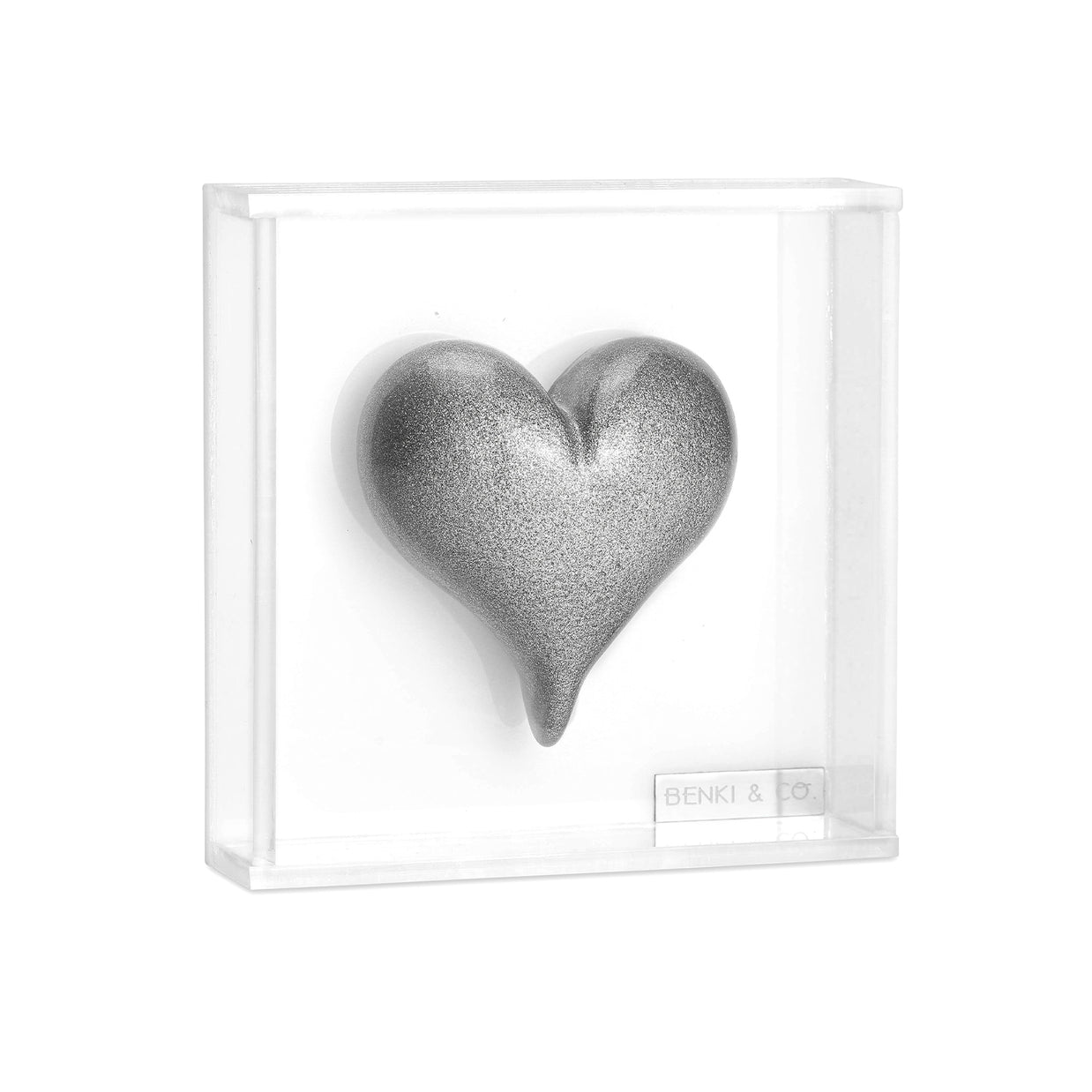 Cuadro Corazón Gota 11x11