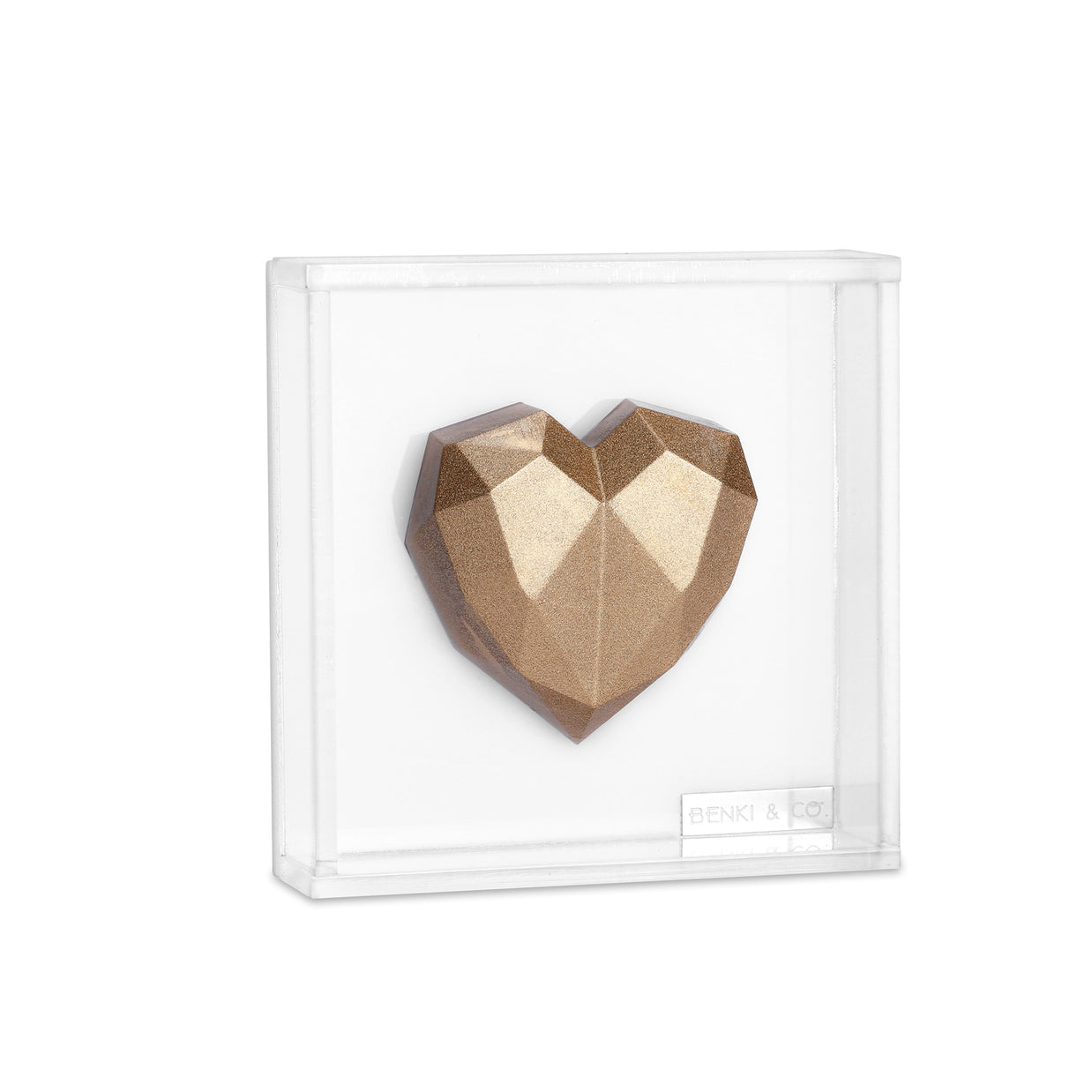 Cuadro Corazón Hexagonal 11x11