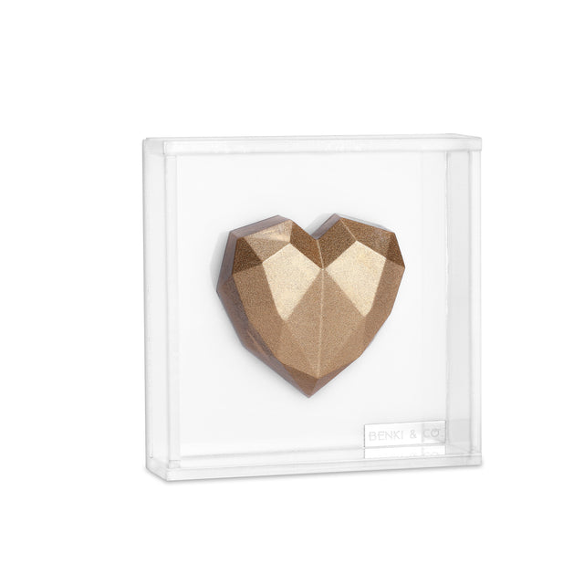 Cuadro Corazón Hexagonal 11x11