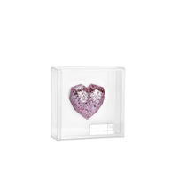 Cuadro Corazón Hexagonal 8x8
