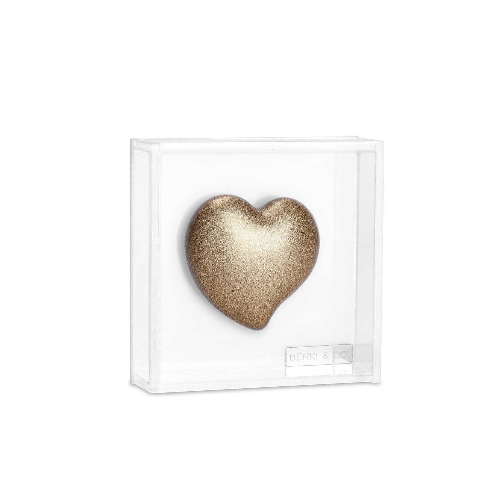Cuadro Corazón Lágrima 8x8