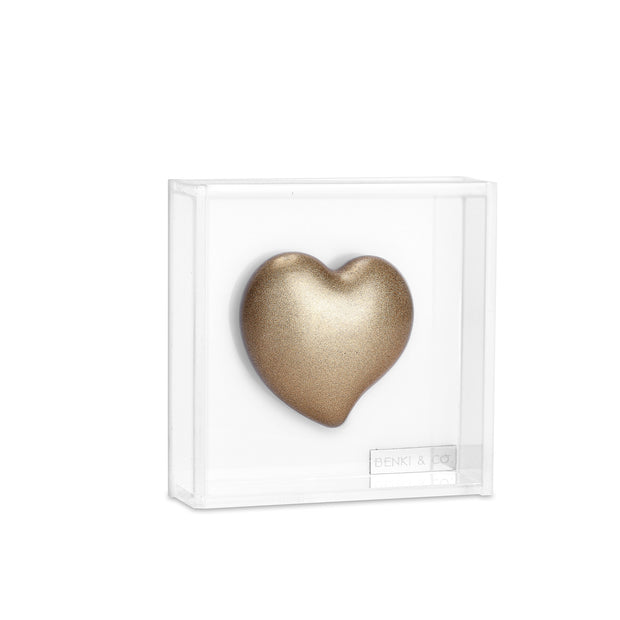 Cuadro Corazón Lágrima 8x8