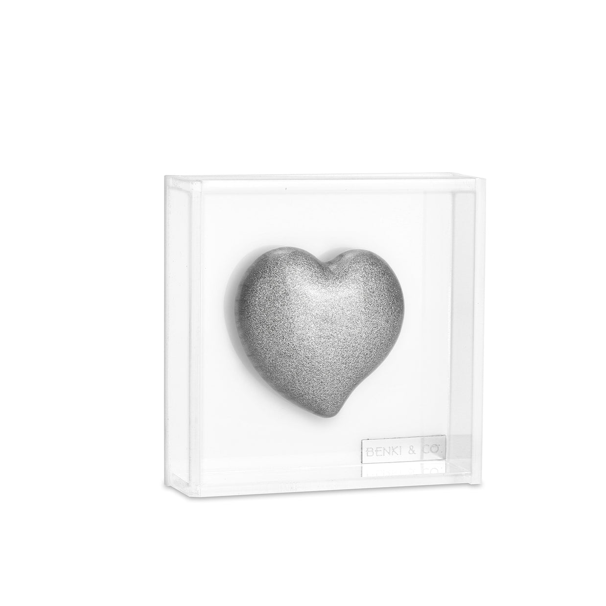 Cuadro Corazón Lágrima 8x8