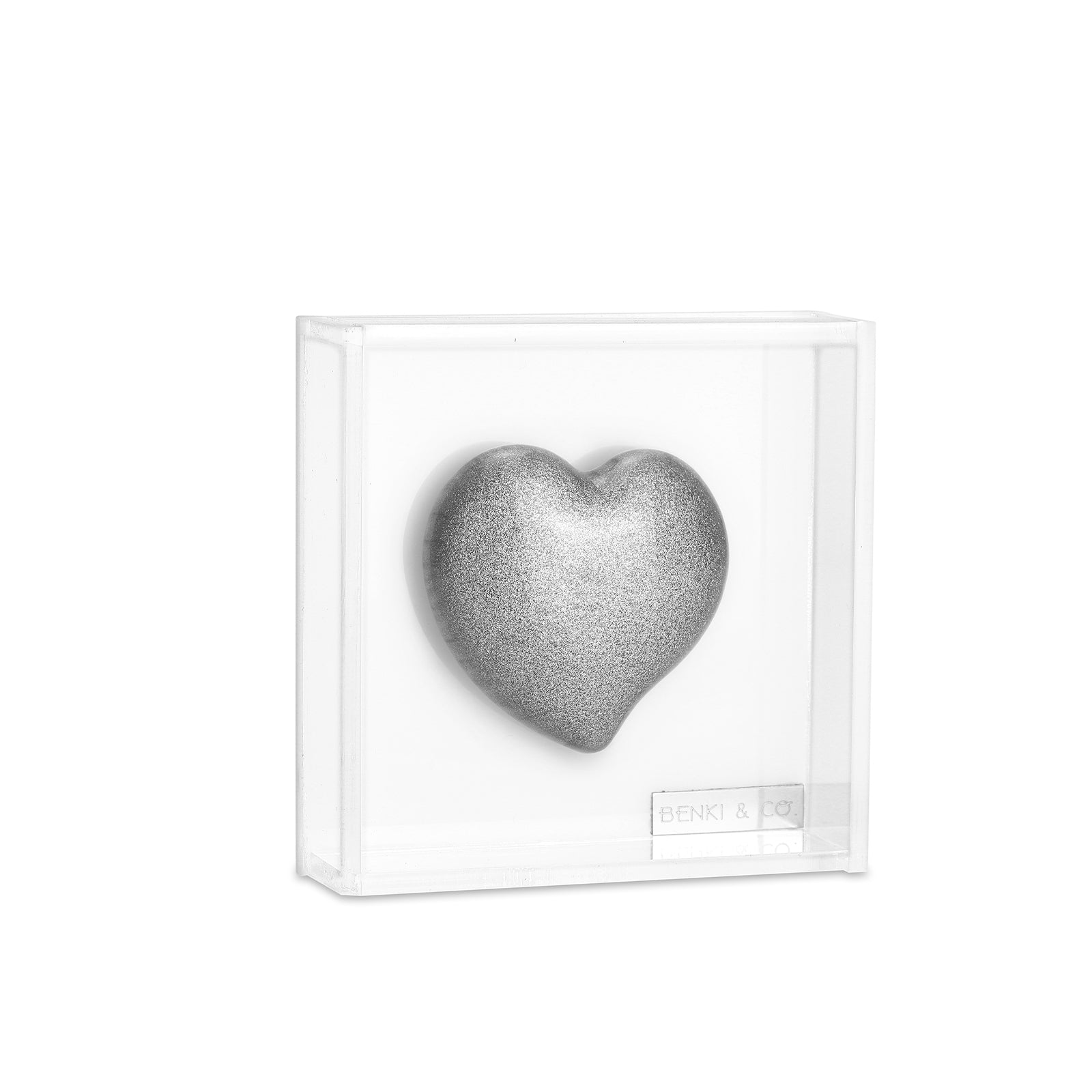 Cuadro Corazón Lágrima 8x8