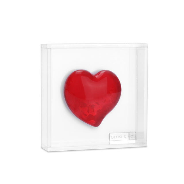 Cuadro Corazón Lágrima 11x11