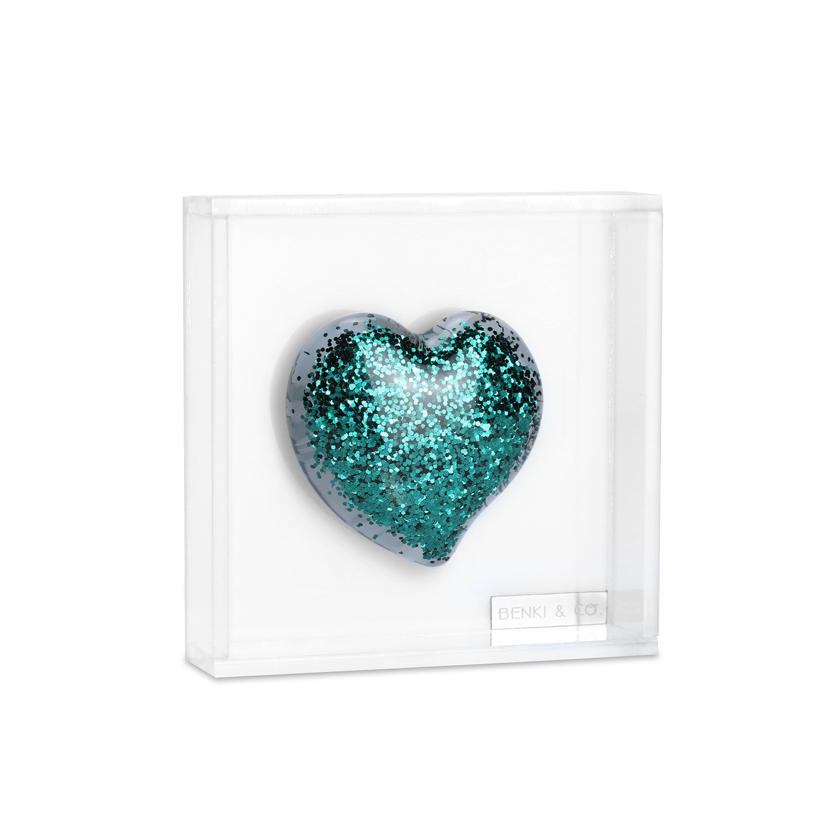 Cuadro Corazón Lágrima 11x11