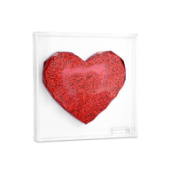 Cuadro Corazón Plano 15x15