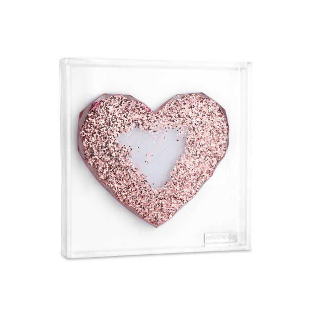 Cuadro Corazón Plano 15x15