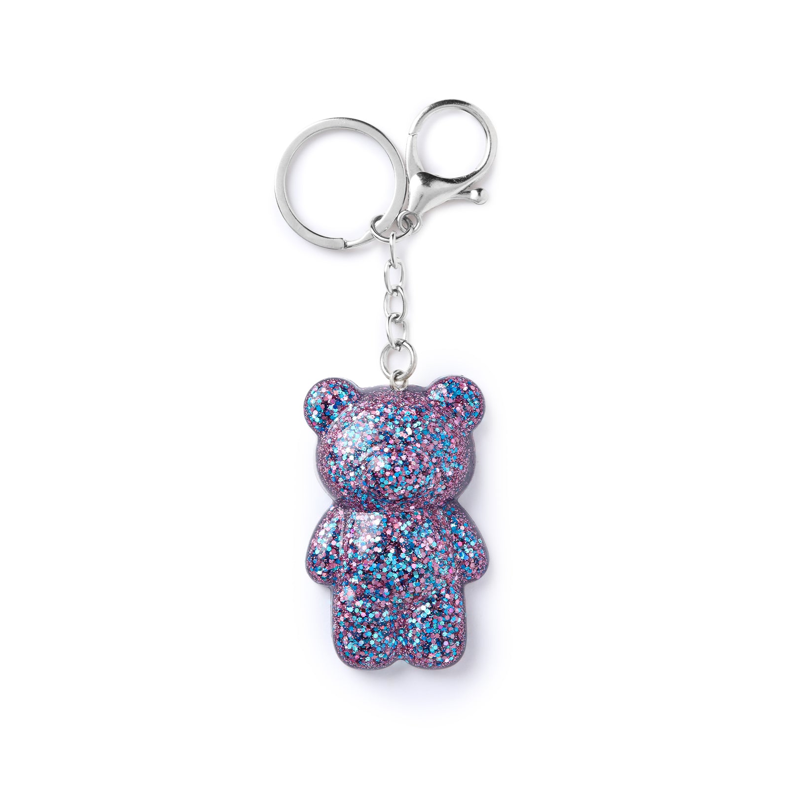 Llavero Teddy Bear con Brillos