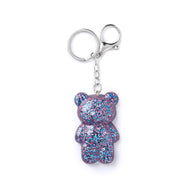 Llavero Teddy Bear con Brillos
