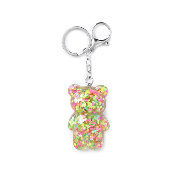 Llavero Teddy Bear con Brillos