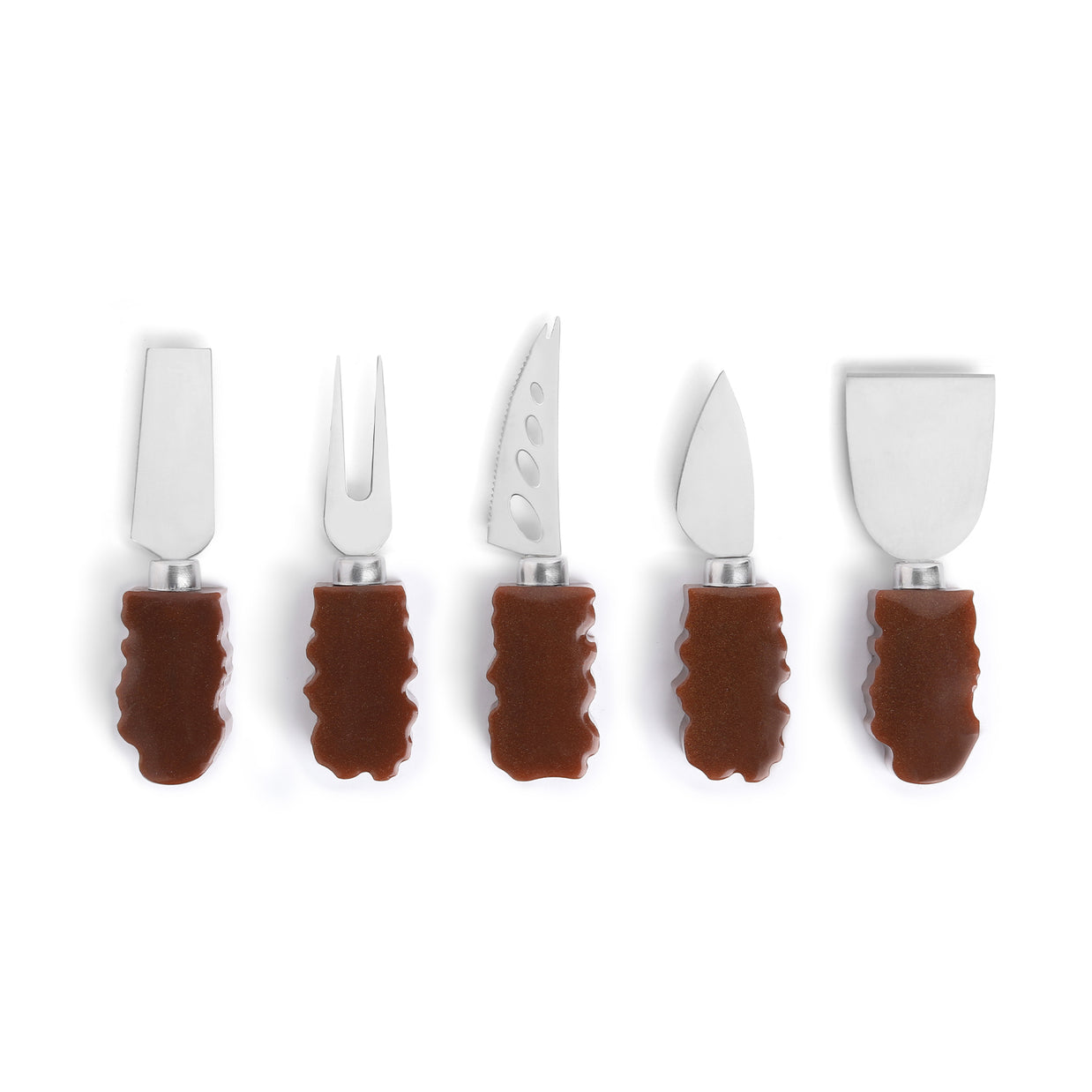 Set x5 de Cuchillos modelo Geoda