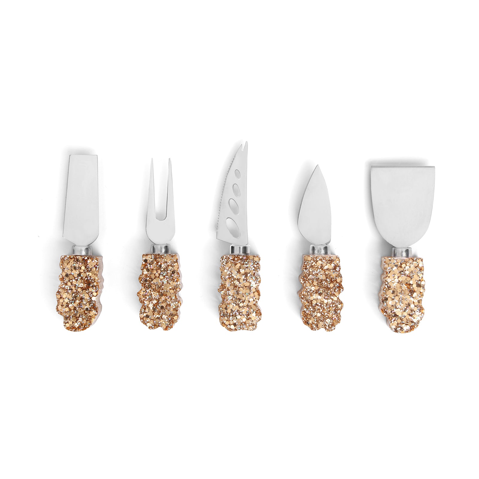 Set x5 de Cuchillos modelo Geoda