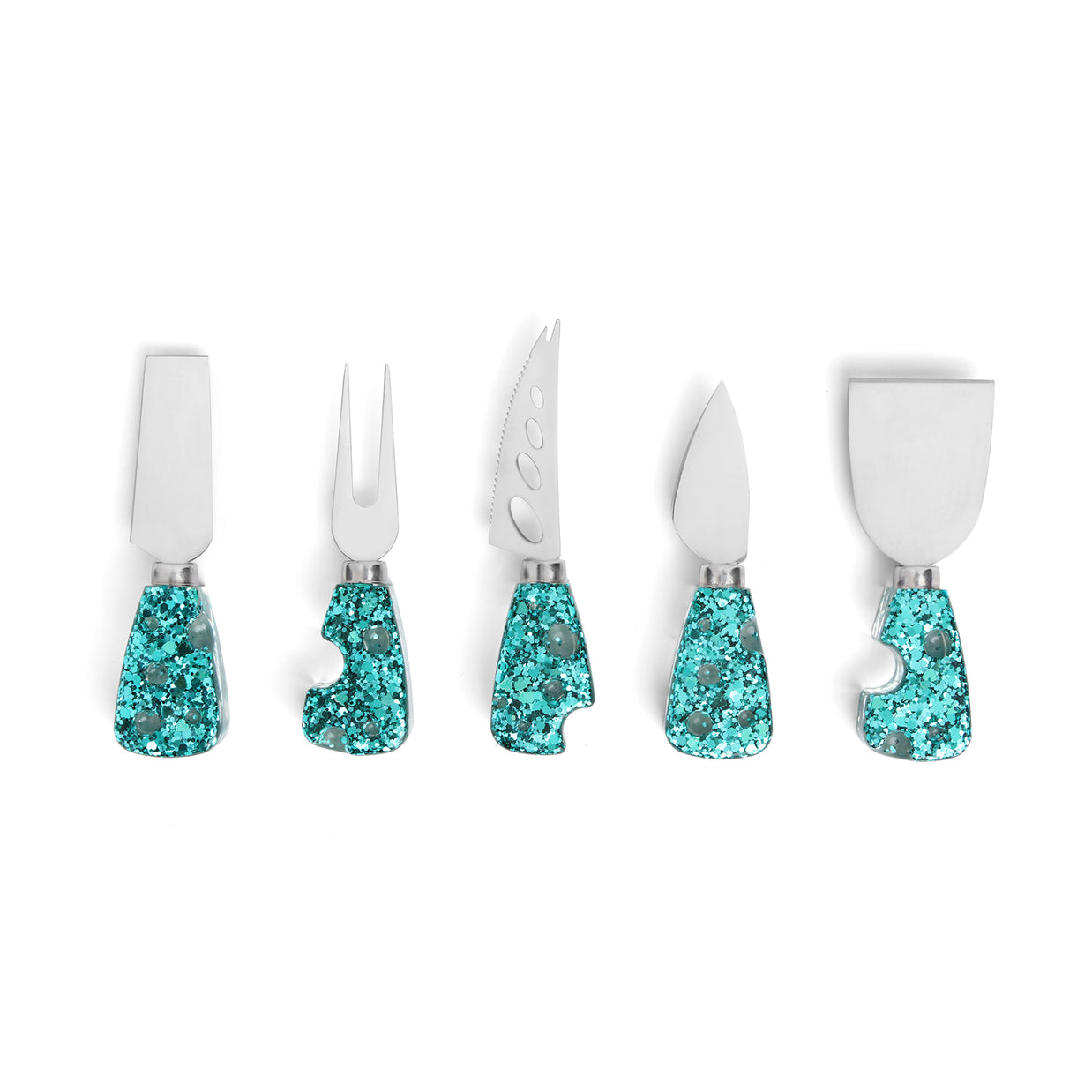 Set x5 de Cuchillos modelo Queso