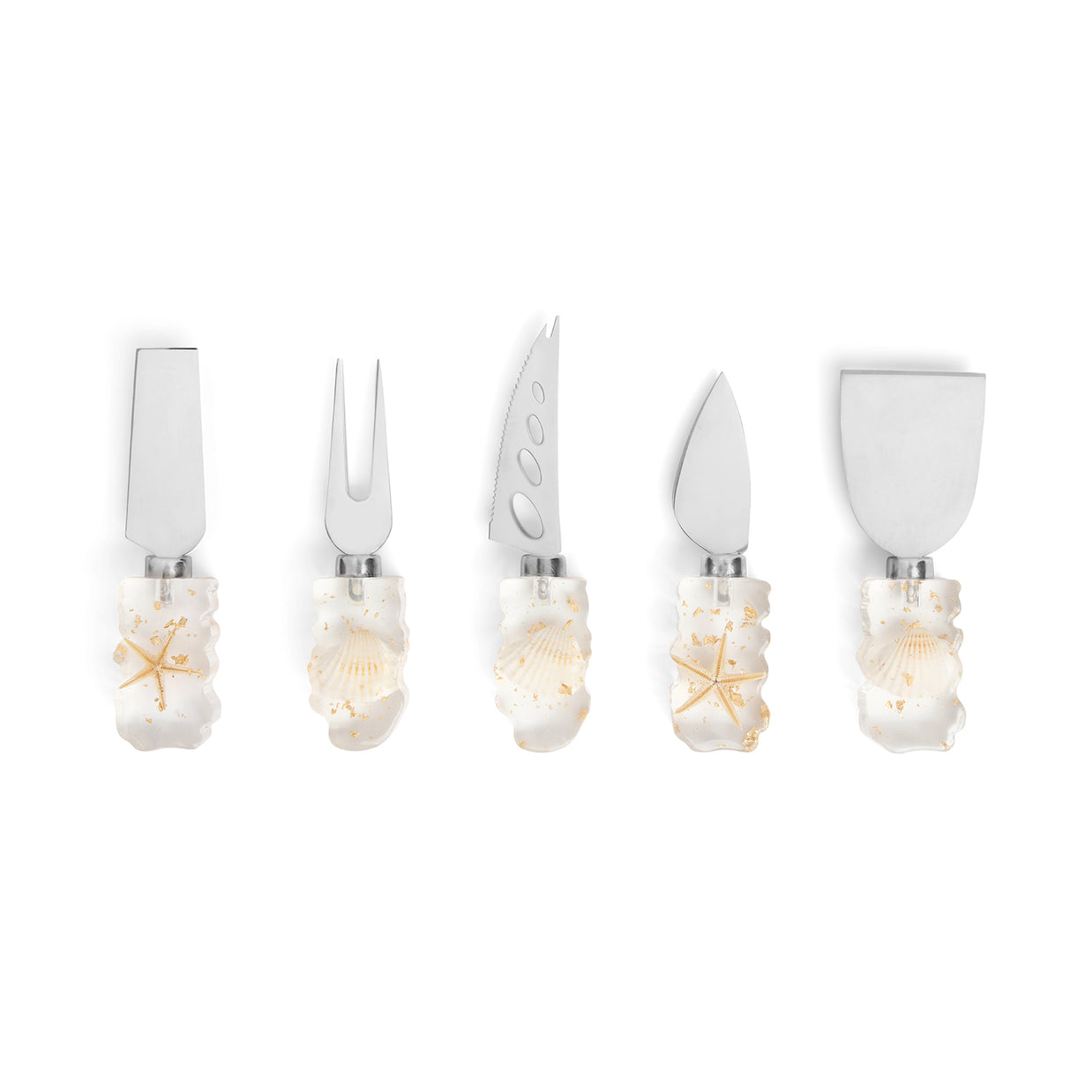 Set x5 de Cuchillos modelo Geoda