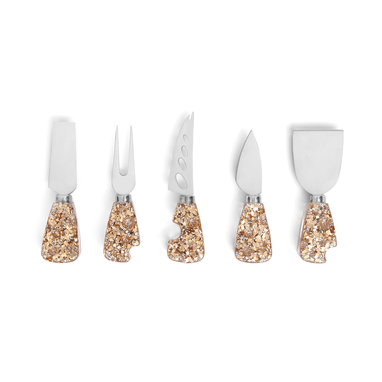 Set x5 de Cuchillos modelo Queso